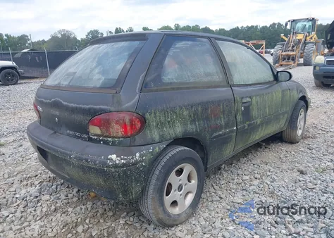 1995 Geo Metro Lsi from USA, damaged, VIN 2C1MR2290S6791104